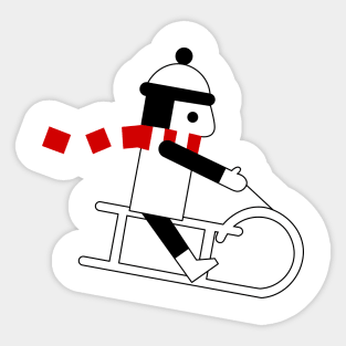 Line Rider Sticker